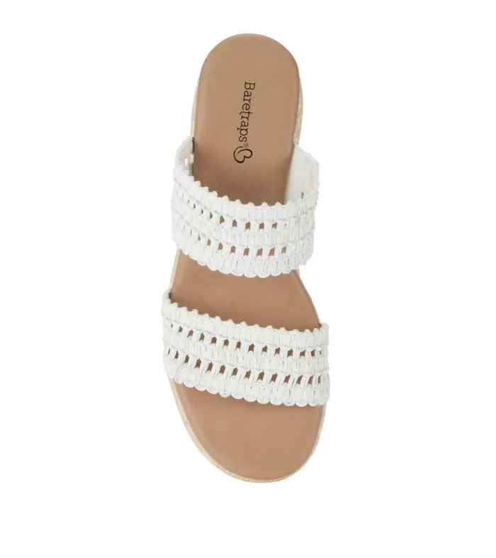 Women Baretraps Wedge Sandals Sophie Wedge Sandal White Women Baretraps Wedge Sandals Sophie Wedge Sandal White