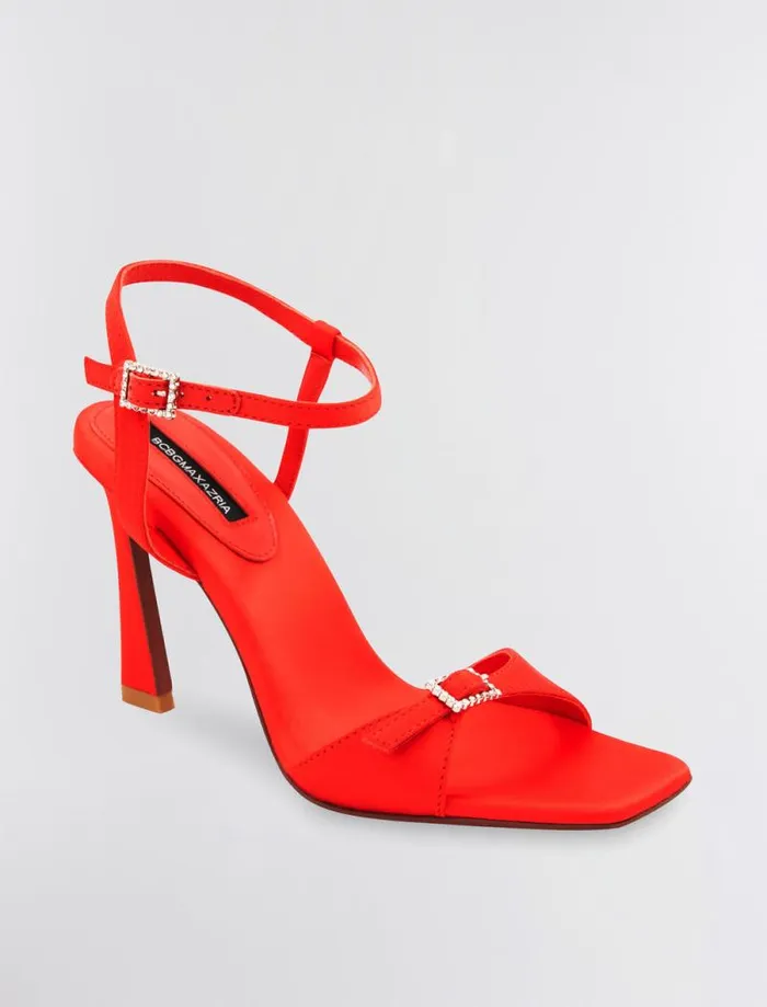 Women BCBG Shoes Skena Sandal Heel Lava