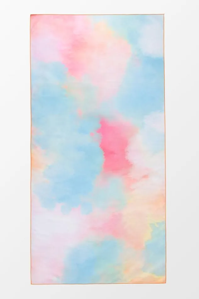 Women Beach Blankets Cupshe Candy Skies Tie Dye Beach Blanket Multicolor