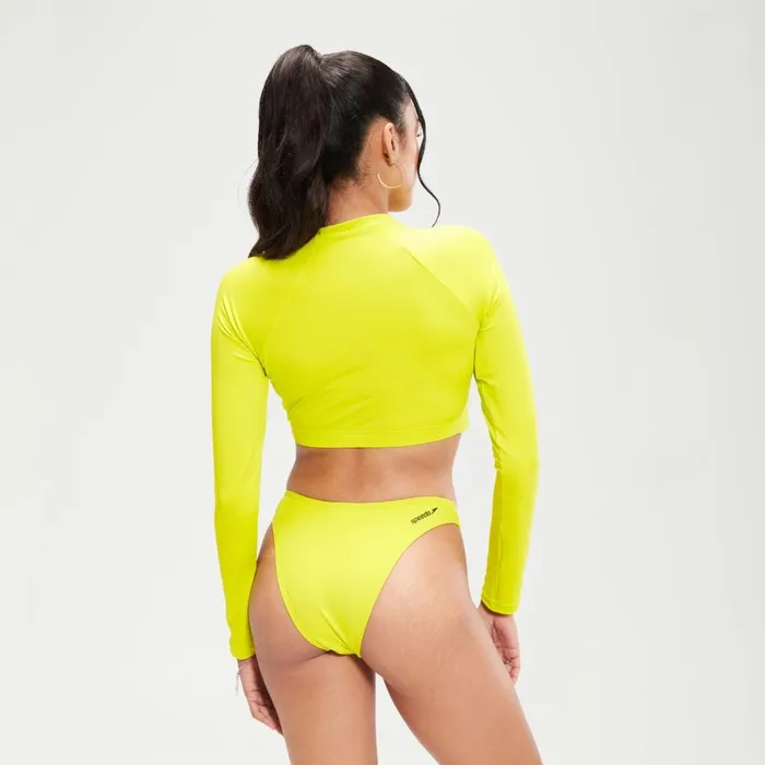 Women Bikinis and Tankinis Speedo FLU3NTE Sccop Bikini Bottom Green