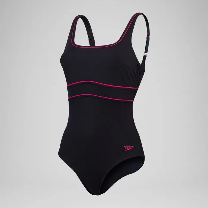 Women BodyShaping Speedo Women039s Shaping Contour Eclipse Swimsuit BlackPurple Women BodyShaping Speedo Women039s Shaping Contour Eclipse Swimsuit BlackPurple