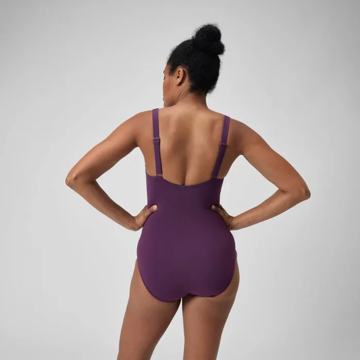Women BodyShaping Speedo Women039s Shaping Printed LunaElustre Swimsuit Purple Women BodyShaping Speedo Women039s Shaping Printed LunaElustre Swimsuit Purple