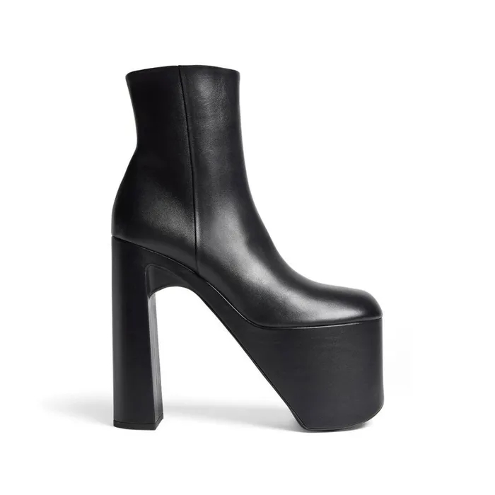 Women Boots and Ankle Boots Balenciaga Camden 160mm Bootie In Black
