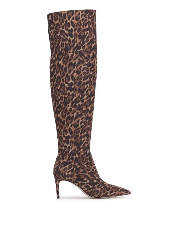 Women Boots and Booties Jessica Simpson Verity Stiletto Boot In Leopard