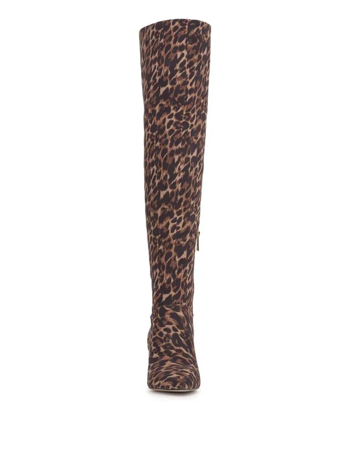 Women Boots and Booties Jessica Simpson Verity Stiletto Boot In Leopard