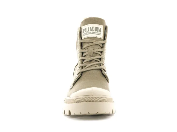 Women Boots PALLADIUM PALLABASE TWILL Butternut Women Boots PALLADIUM PALLABASE TWILL Butternut