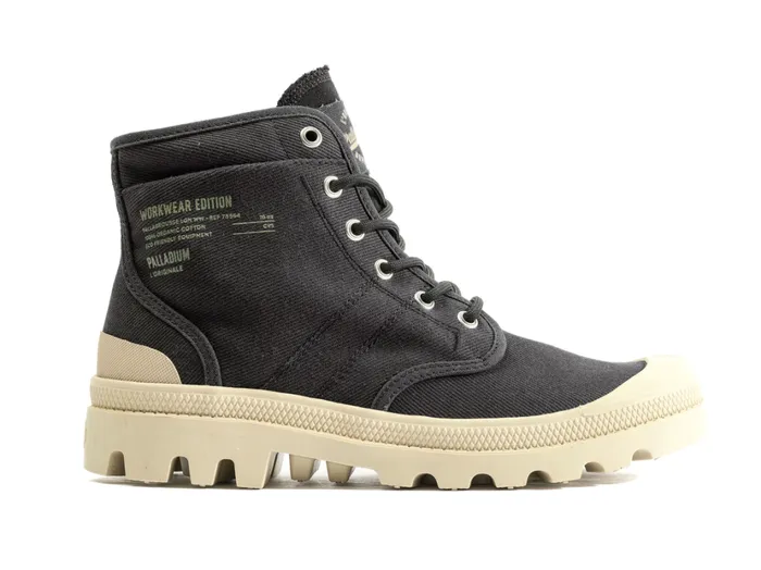Women Boots PALLADIUM PALLABROUSSE WORKWEAR Black
