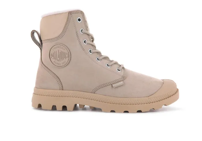 Women Boots PALLADIUM PAMPA SPORT CUFF WPS Warm Sand