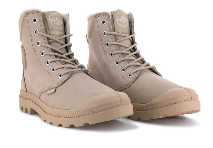 Women Boots PALLADIUM PAMPA SPORT CUFF WPS Warm Sand Women Boots PALLADIUM PAMPA SPORT CUFF WPS Warm Sand