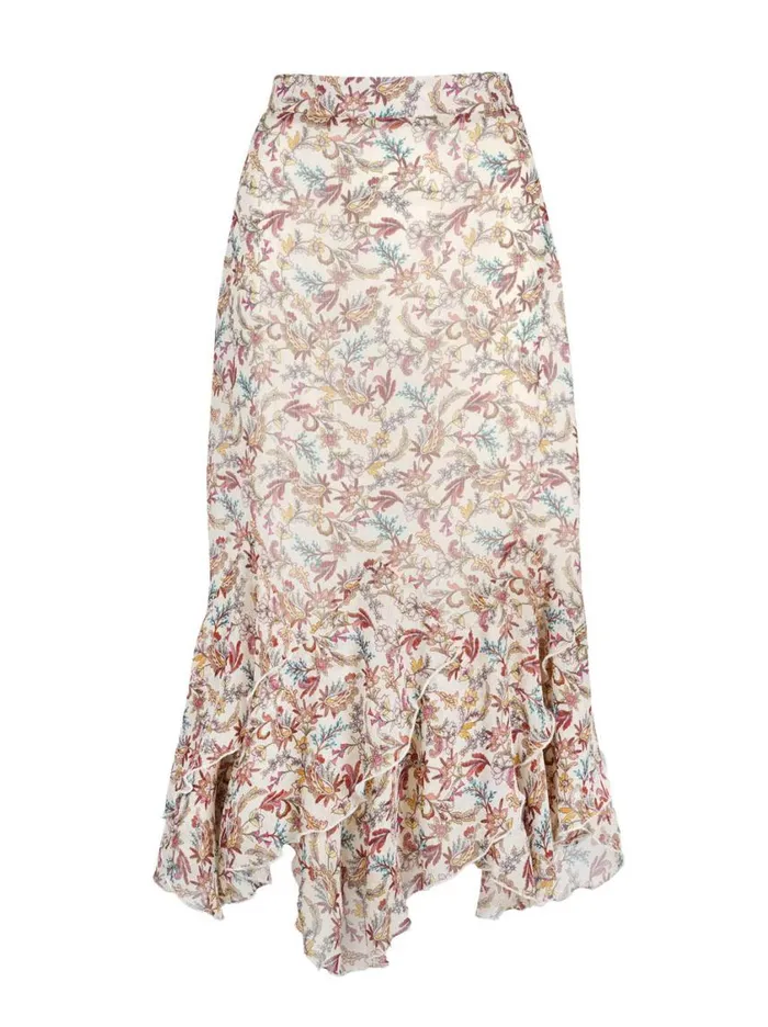 Women Bottoms Jessica Simpson Erie Skirt In Cartoon Florals