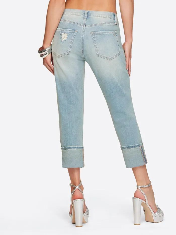 Women Bottoms Jessica Simpson Mika Best Friend Slouchy Skinny In Sightseeing