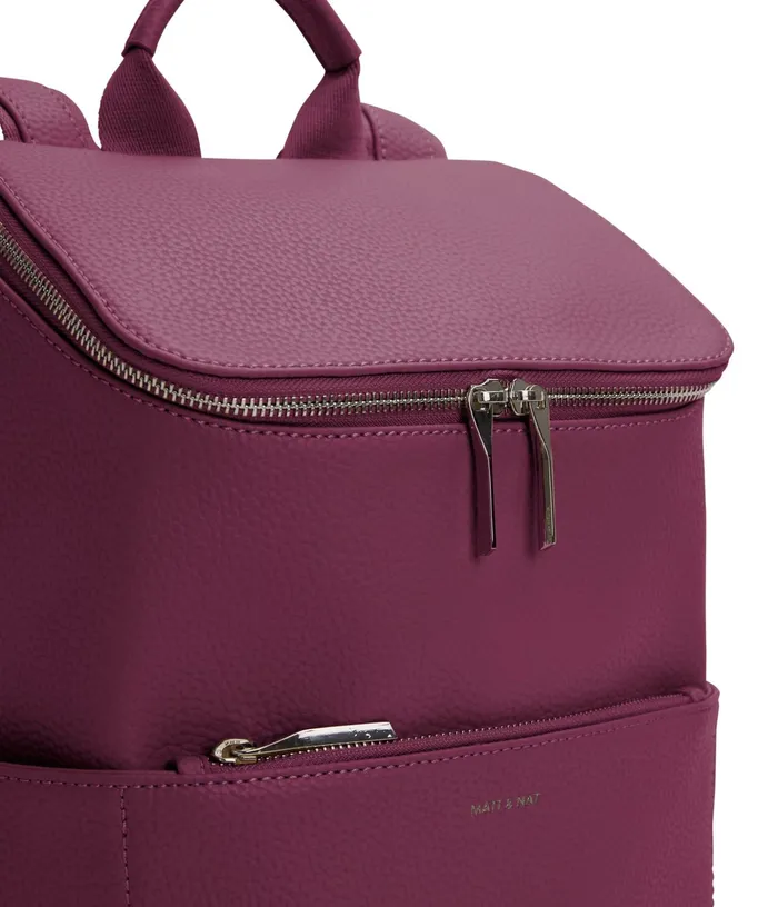 Women Bravesm Small Vegan Backpack 8211 Purity Tarte Matt and Nat Backpacks