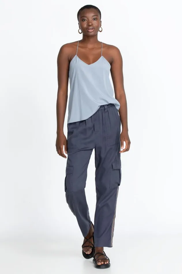 Women Cargo Pant Slate Johnny Was Bottoms Women Cargo Pant Slate Johnny Was Bottoms