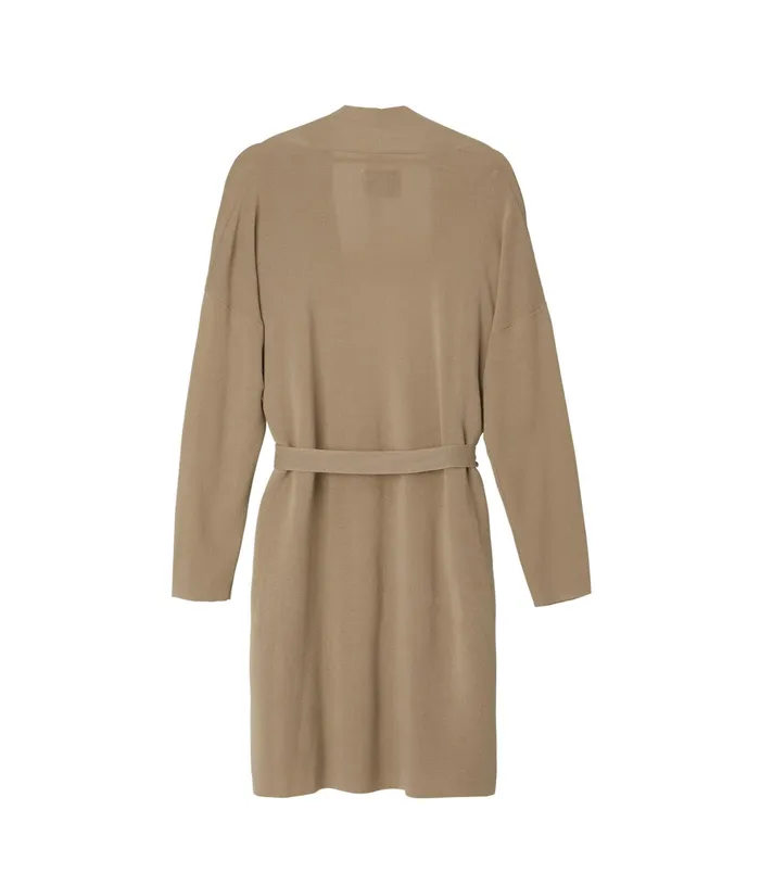 Women Carol Long Sleeve Cardigan Tan Matt and Nat Knitwear