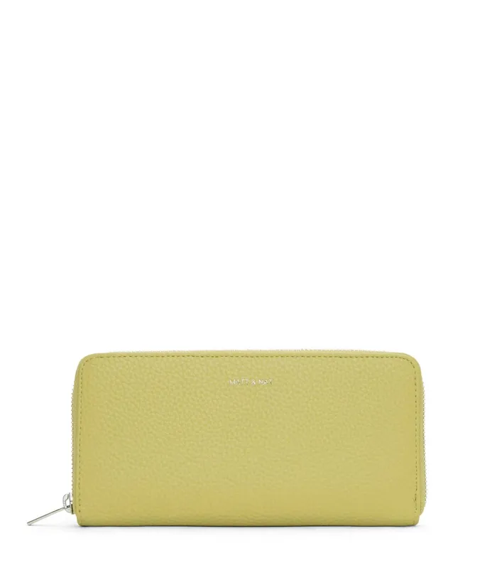 Women Central Vegan Wallet 8211 Purity Pear Matt and Nat Wallets