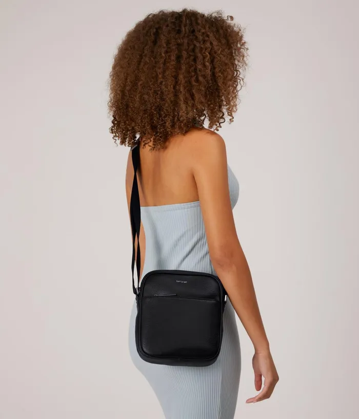 Women Coenmini Small Vegan Crossbody Bag 8211 Dwell Chestn Matt and Nat Crossbody
