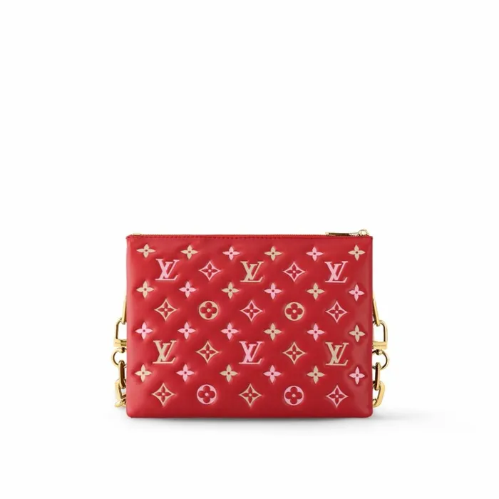 Women Coussin Bag Louis Vuitton Louis Vuitton M22397 Coussin PM Red 8211 Louis Vuitton Handbag Store