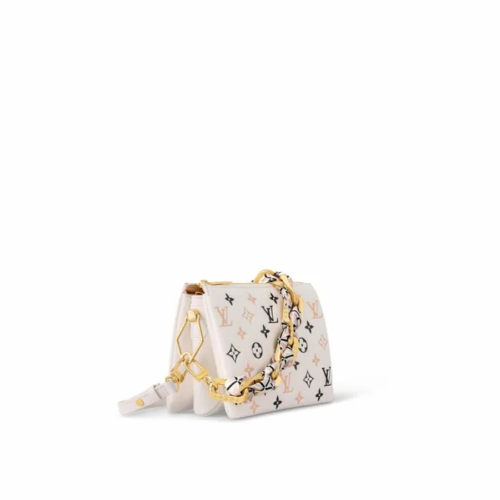 Women Coussin Bag Louis Vuitton Louis Vuitton M22954 Coussin BB Bag Beige 8211 Louis Vuitton Handbag Store
