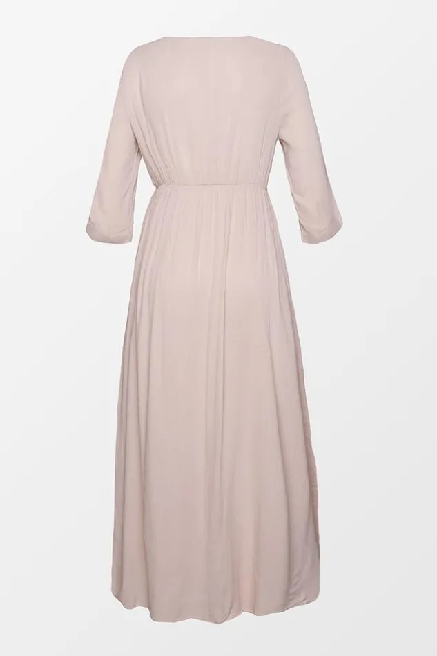 Women Cover Up Dresses Cupshe Jaylee Long Sleeves Split Cover Up Dress Pink