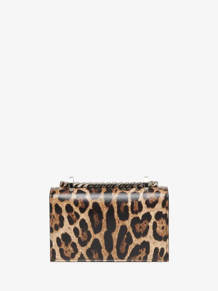 Women Crossbody Bags Alexander McQueen Mini Jewelled Satchel Naturalblack