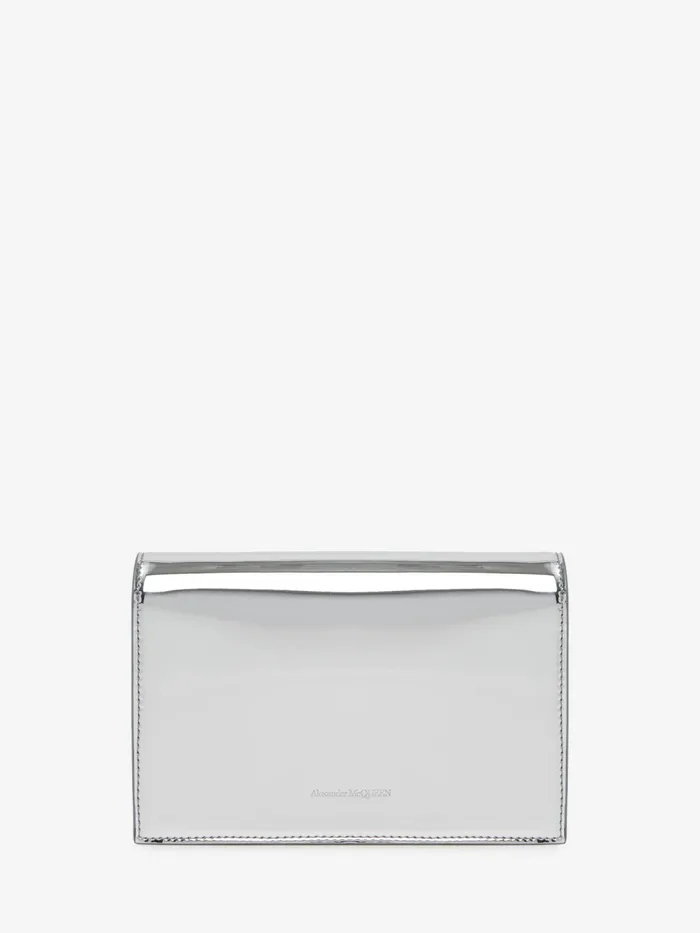 Women Crossbody Bags Alexander McQueen Small Skull Bag Silver