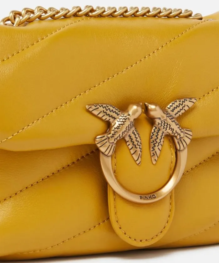 Women Crossbody Bags Pinko Baby Love Bag Puff Maxi Quilt China Yellowantiquegold Women Crossbody Bags Pinko Baby Love Bag Puff Maxi Quilt China Yellowantiquegold