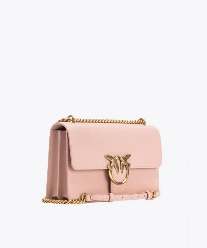 Women Crossbody Bags Pinko Classic Love Bag One Simply Pinkdusty Pinkantique Gold Women Crossbody Bags Pinko Classic Love Bag One Simply Pinkdusty Pinkantique Gold