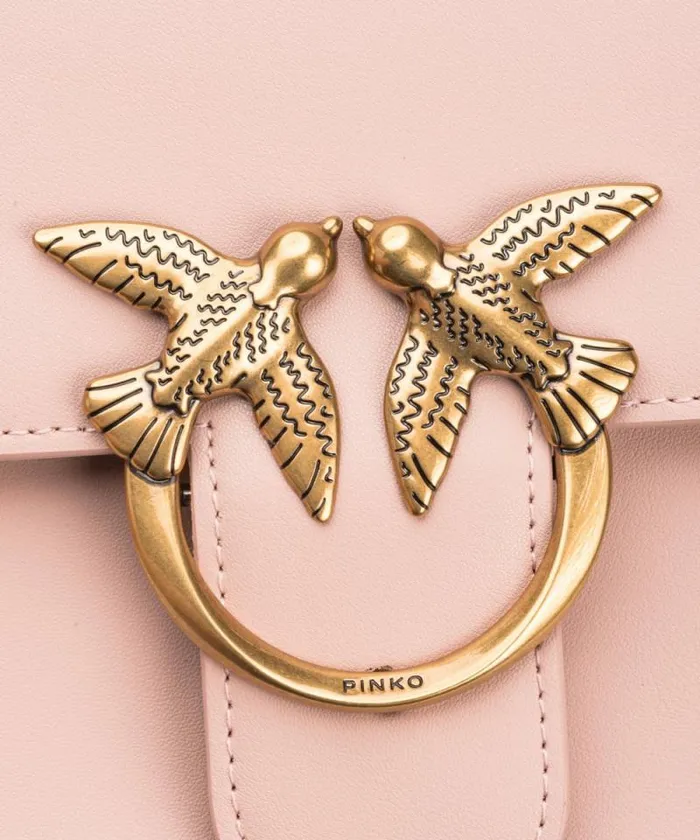 Women Crossbody Bags Pinko Classic Love Bag One Simply Pinkdusty Pinkantique Gold Women Crossbody Bags Pinko Classic Love Bag One Simply Pinkdusty Pinkantique Gold