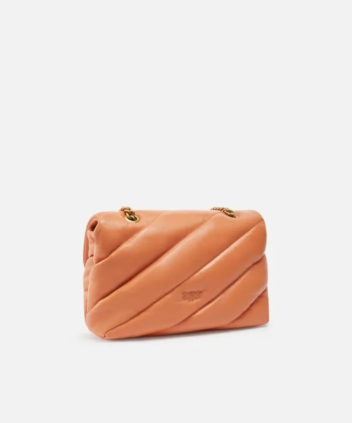 Women Crossbody Bags Pinko Classic Love Bag Puff Maxi Quilt Brandy Orangeantiquegold Women Crossbody Bags Pinko Classic Love Bag Puff Maxi Quilt Brandy Orangeantiquegold