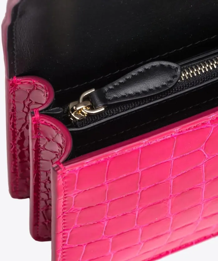 Women Crossbody Bags Pinko PINKO Galleria Mini Love Bag One In Shiny Coloured Crocodileprint Leather Pinko Pinklightgold Women Crossbody Bags Pinko PINKO Galleria Mini Love Bag One In Shiny Coloured Crocodileprint Leather Pinko Pinklightgold