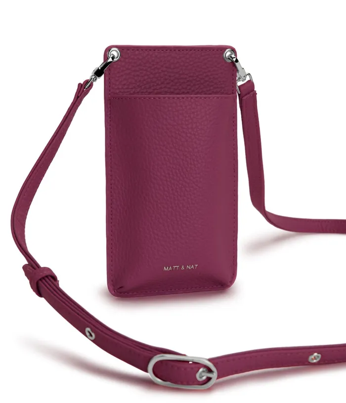 Women Cue Vegan Crossbody Bag 8211 Purity Tarte Matt and Nat Cell Phone Holders