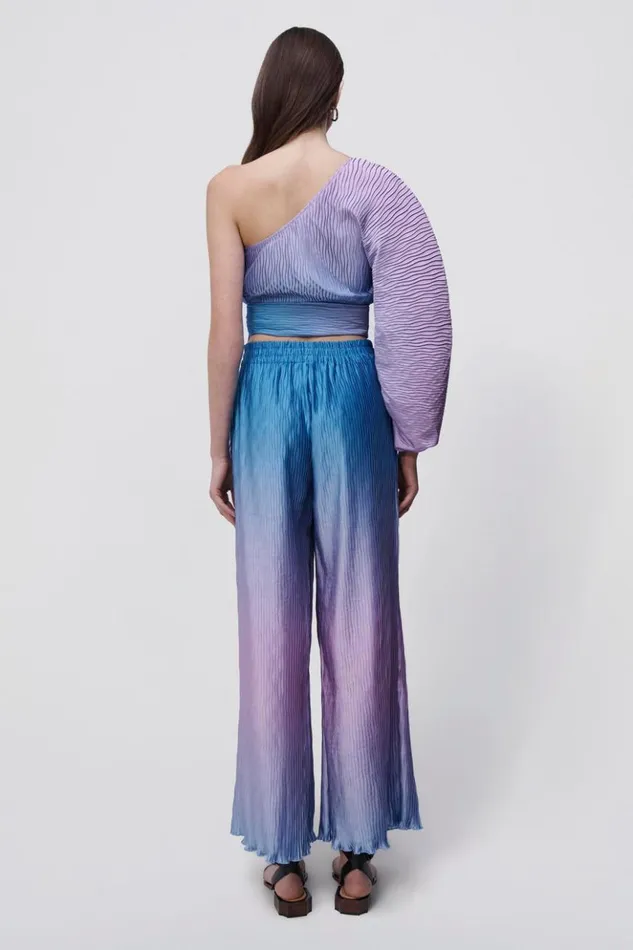 Women Dante Ombre Coverup Pant Lilac Ombre Jonathan Simkhai Swimwear
