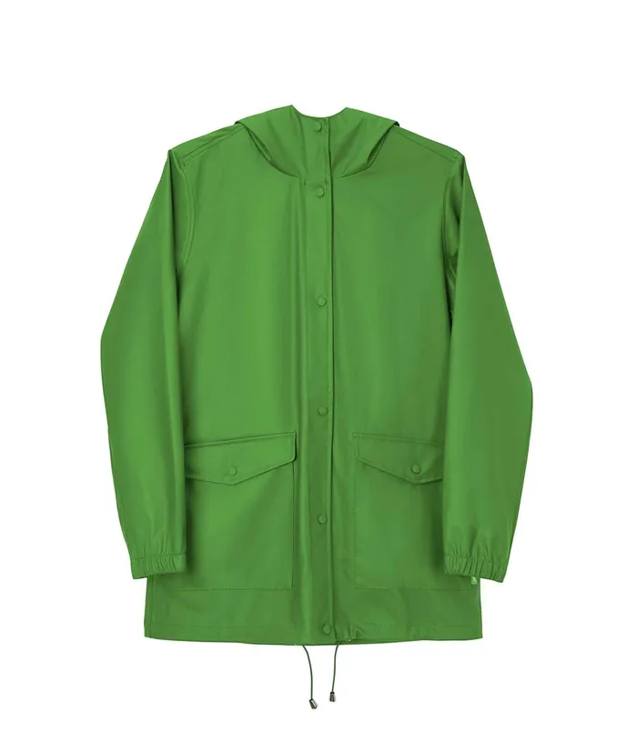 Women Demee WomenS Rain Jacket Green Matt and Nat Raincoats