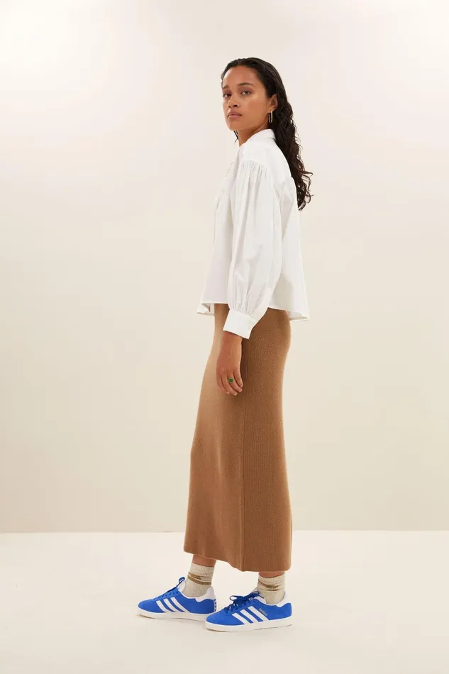 Women Dex Skirt Camel Bybar Skirts