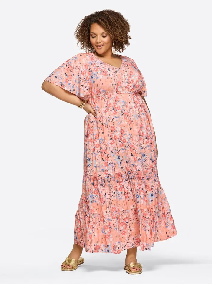Women Dresses Jessica Simpson Naomi Dress In Blooming Pasture