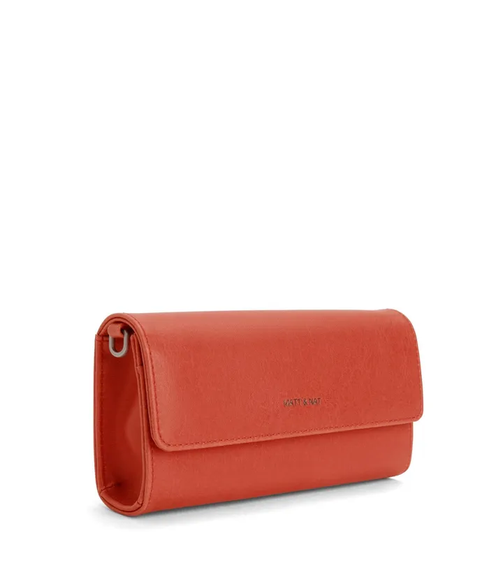 Women Drewmed Vegan Crossbody Bag 8211 Vintage Cardinal Matt and Nat Cell Phone Holders