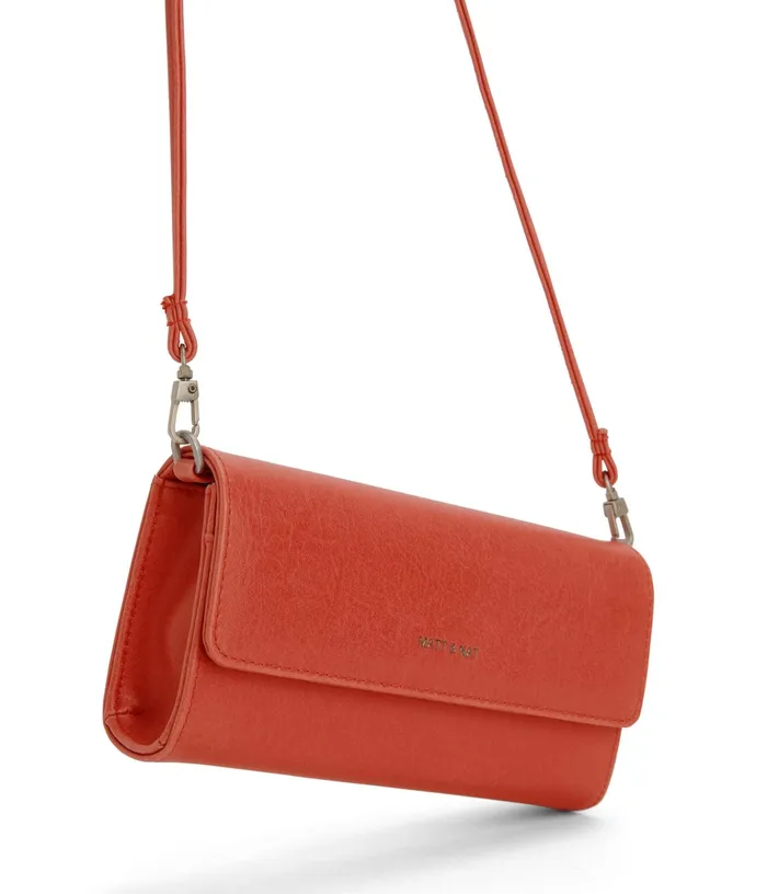 Women Drewmed Vegan Crossbody Bag 8211 Vintage Cardinal Matt and Nat Cell Phone Holders