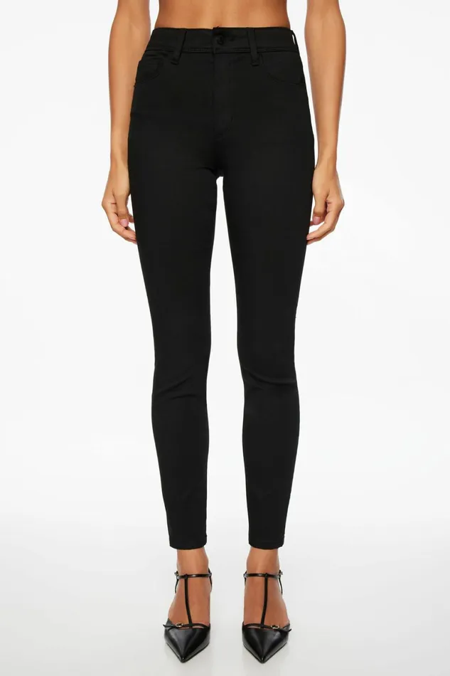 Women Dynamite Jeans and Denim Kate High Waisted Skinny Jeans BLACK