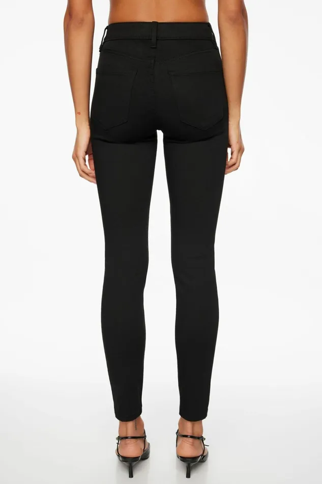Women Dynamite Jeans and Denim Kate High Waisted Skinny Jeans BLACK