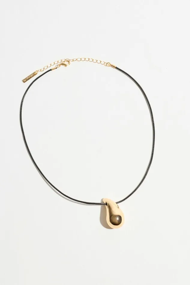 Women Dynamite Necklaces Drop Pendant Cord Necklace YELLOW