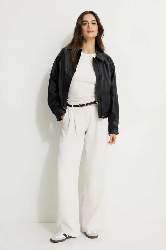 Women Dynamite Pants Jourdan Mid Rise Pants BEIGE