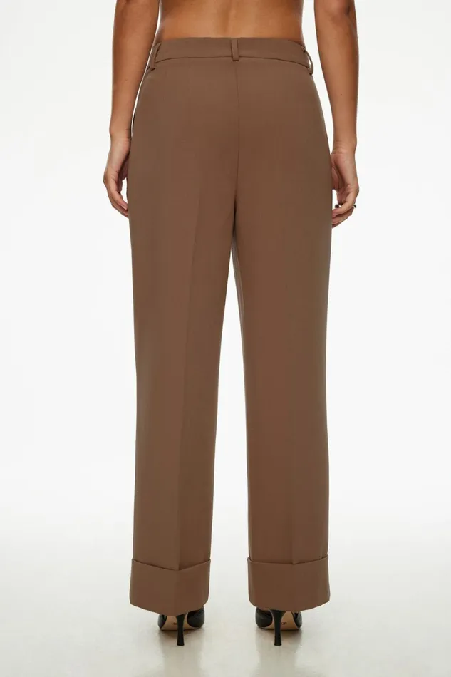 Women Dynamite Pants Max Cuffed Ankle Pants Brown