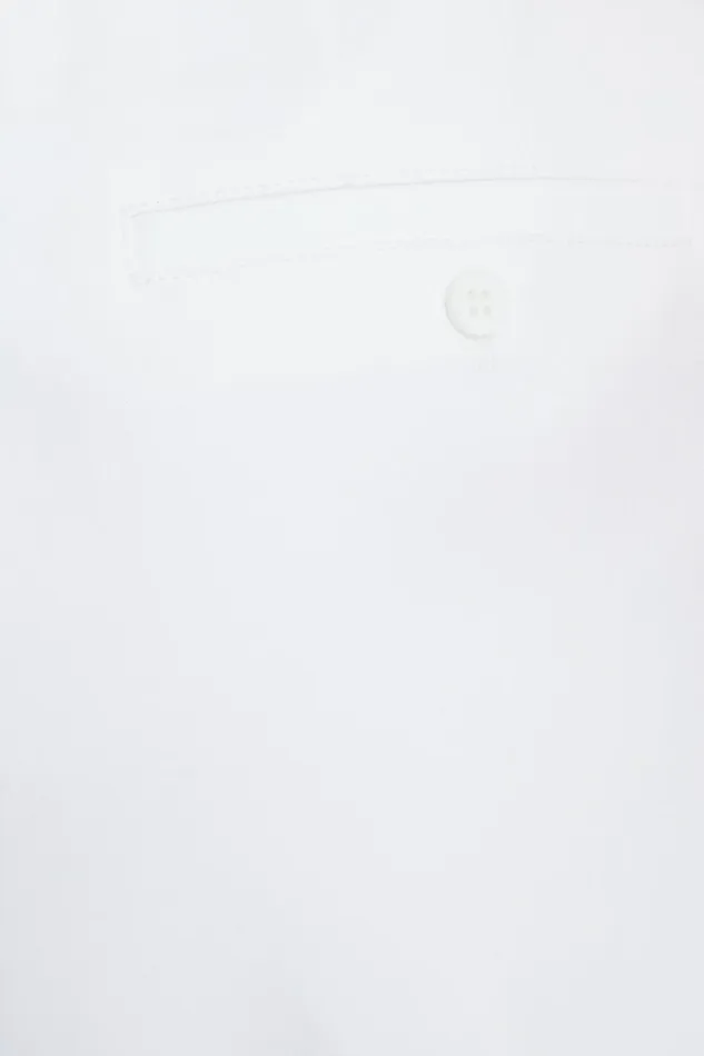Women Dynamite Pants Pleated Straight Leg Pants White