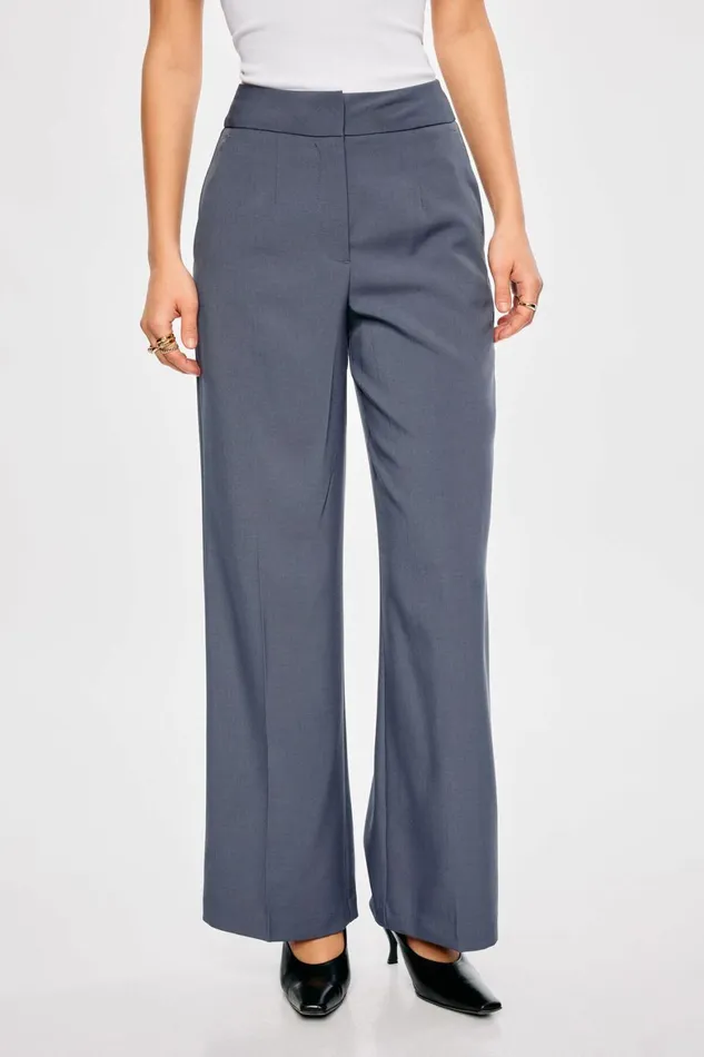Women Dynamite Pants Yasmin Straight Leg Pants Blue