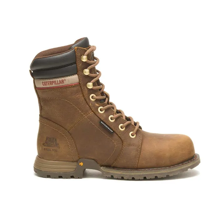 Women Echo Waterproof Steel Toe Work Boot Cat Footwear Boots