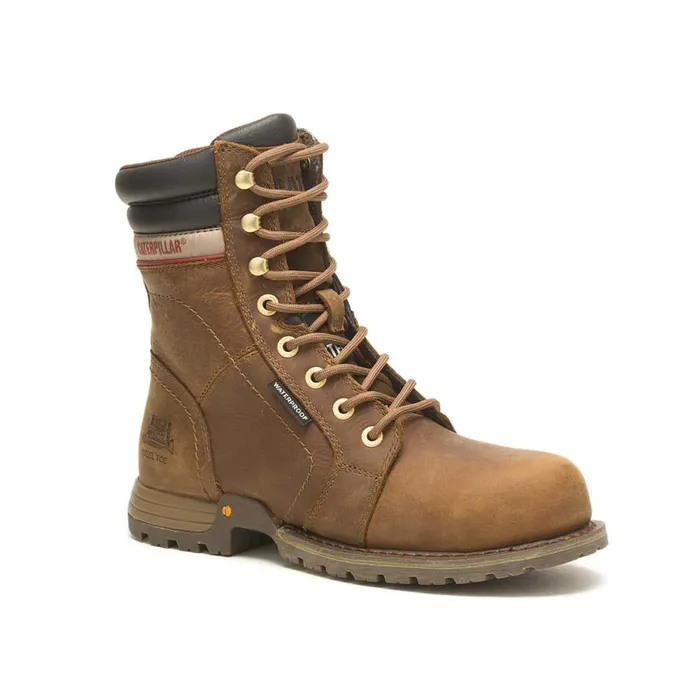 Women Echo Waterproof Steel Toe Work Boot Cat Footwear Boots