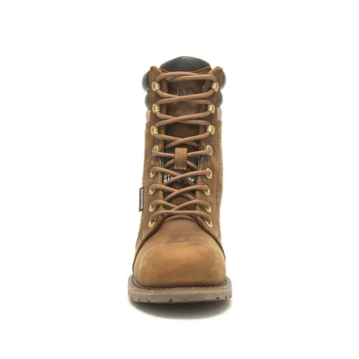 Women Echo Waterproof Steel Toe Work Boot Cat Footwear Boots