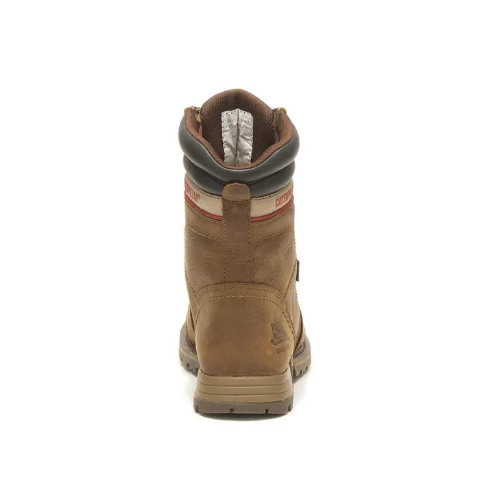 Women Echo Waterproof Steel Toe Work Boot Cat Footwear Boots