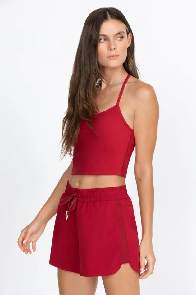 Women Elements Waist Shorts Rio Red Johnny Was Bottoms