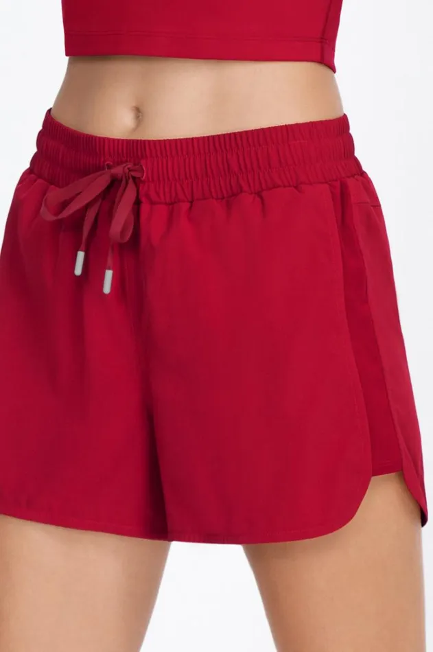 Women Elements Waist Shorts Rio Red Johnny Was Bottoms Women Elements Waist Shorts Rio Red Johnny Was Bottoms